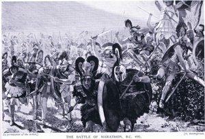 A Batalha da Maratona 490 aC